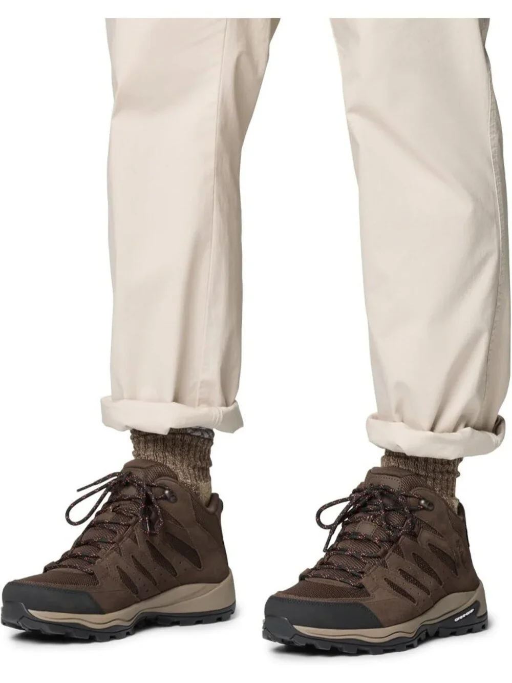 Men's Cordovan Waterproof Shoes Solid Low Top Closed Toe Non Slip Hiking Boot